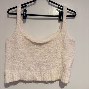 Cozy Knit Bralette by Skims in color bone L/XL